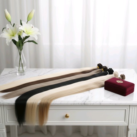 Premium European Slavic Hair - Pre Bonded (I-Tip)